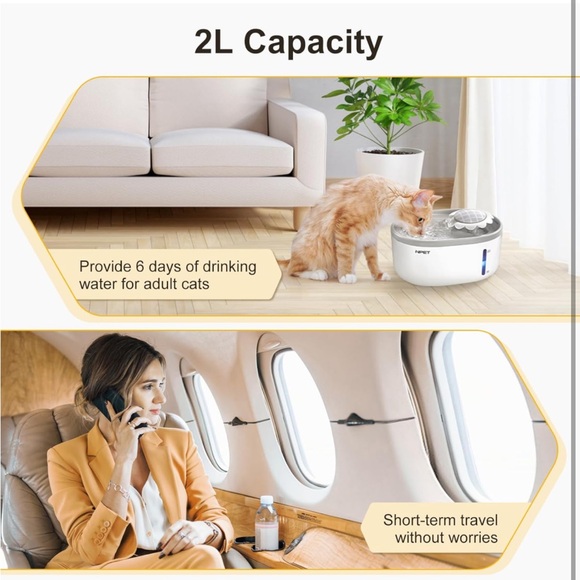 Cat water fountain - Picture 5 of 7